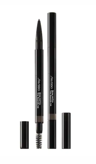 Shiseido Brow Ink Trio Eyebrow Cream Pencil & Brush 2-In-1 03 Deep Brown *Tester