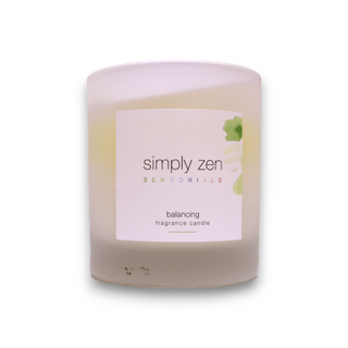 Simply Zen Sensorials Balancing Bergamot Scented Candle