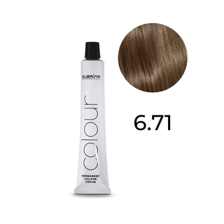 Subrina Professional Essential Colour 6/71 Dark Ashy Chestnut Blonde Permanent Hair Dye