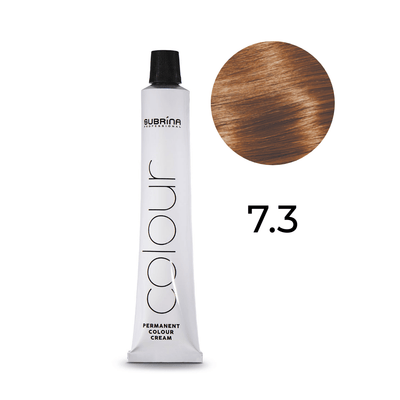 Subrina Professional Essential Colour 7/3 Medium Ash Blonde Permanent Hair Dye