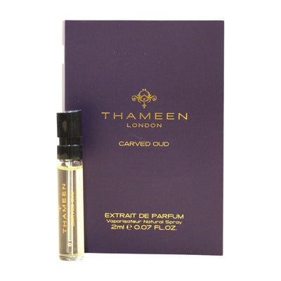 Thameen London Carved Oud Unisex Vial | Extrait de Parfum Tester