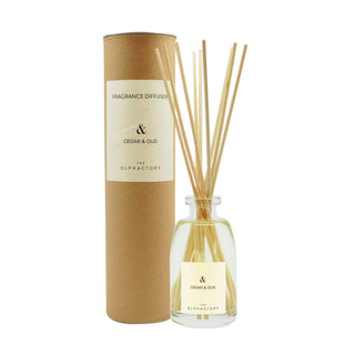 The Olphactory Cedar & Oud Fragrance Sticks Woody Aroma Reed Diffuser