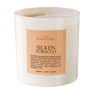 The Olphactory Silken Tobacco Scented Candle