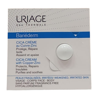 Uriage Bariederm Repairing Cream For Face & Body *Sample