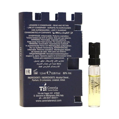 V Canto Alibi Unisex Vial | Extrait de Parfum
