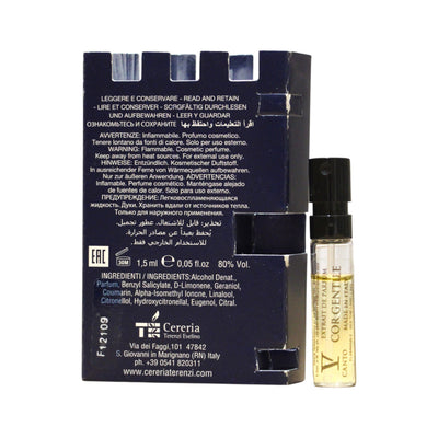 V Canto Cor Gentile Unisex | Extrait de Parfum