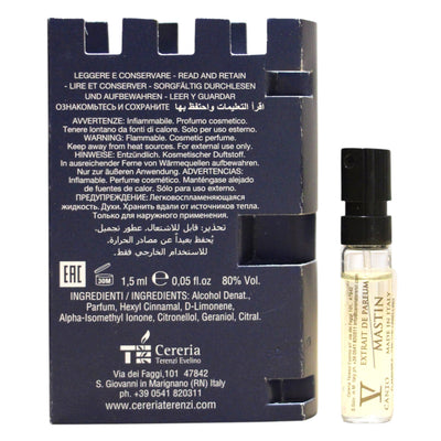 V Canto Mastin Unisex | Extrait de Parfum