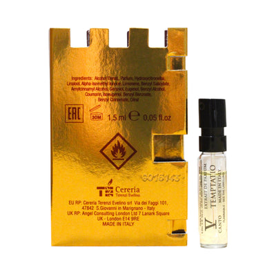 V Canto Temptatio Unisex Extrait de Parfum Vial