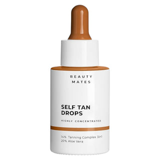 Vegan Tan Dark Tan Hydrate Self-Tanning Drops For Face