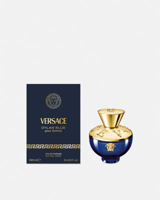 Versace Dylan Blue Pour Femme Eau de Parfum 100ml – bottle and retail box
