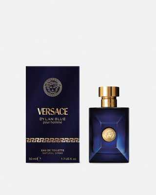 Versace Dylan Blue Pour Homme Eau de Toilette 50ml – bottle and box