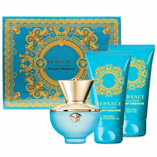 Versace Dylan Turquoise Gift Set EDT 50ml Shower Gel 50ml and Body Gel 50ml