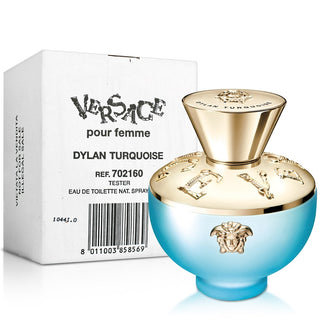 Versace Dylan Turquoise Eau de Toilette Tester for Women 100ml with tester box