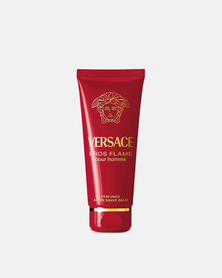 Versace Eros Flame perfumed After-Shave Balm 100ml tube — official Versace image