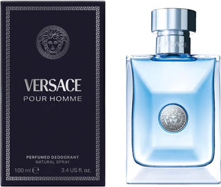 Versace Pour Homme Perfumed Deodorant Spray for Men 100ml with box