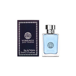 Versace Pour Homme Eau de Toilette Miniature for Men 5ml with box