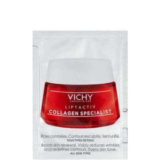 Vichy COLLAGEN SPECIALIST Collagen Anti-Wrinkle Night Cream For Face *Sample