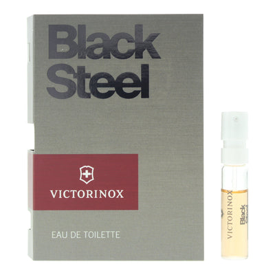 Victorinox Swiss Army Black Steel for Men | EDT Tester