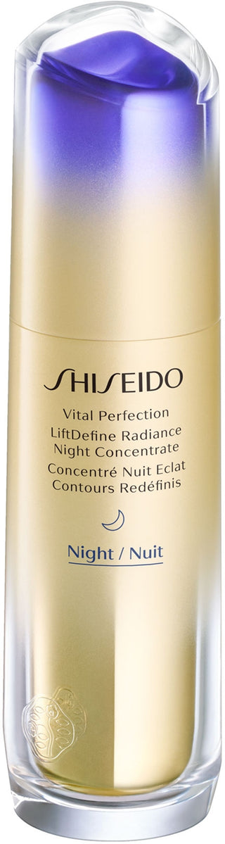 Shiseido Vital Perfection Lift Define Radiance Συμπυκνωμένος Ορός Νύχτας για Λάμψη και Σύσφιξη