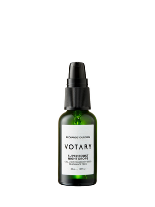 Votary Super Boost CBD & Strawberry Seeds Recovery Night Oil For Face