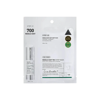 VT Cosmetics Reedle Shot 700 2 Step Hydrating & Regenerating Sheet Mask For Face