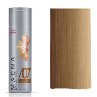 Wella Professionals Magma By Blondor Hair Colouring Cream Toner 07+ Dark Chestnut For Foiling And FreeHand Techniques Hair Colour