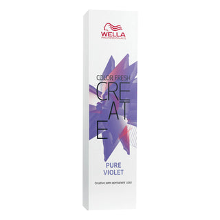 Wella Professionals Color Fresh Create Ammonia-Free Semi-Permanent Hair Dye Pure Violet Permanent Hair Dye