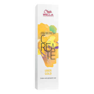 Wella Professionals Color Fresh Create Ammonia-Free Semi-Permanent Hair Dye Uber Gold Permanent Hair Dye