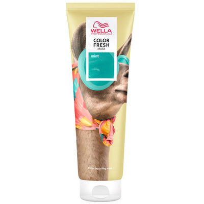 Wella Professionals Color Fresh Masks Silicone Free Hair Colouring Cream Mask Mint Hair Colour
