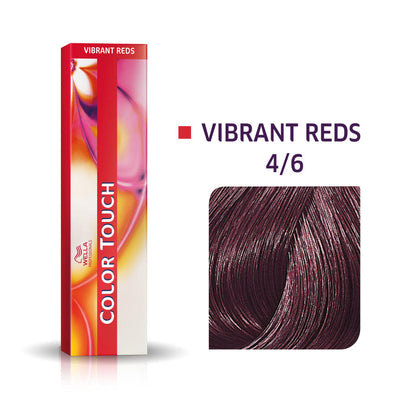 Wella Professionals Color Touch Ammonia-Free 4/6 Medium Violet Brown Permanent Hair Dye