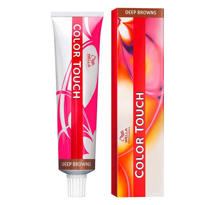 Wella Professionals Color Touch Ammonia-Free 4/71 Medium Chestnut Ash Brown Permanent Hair Dye