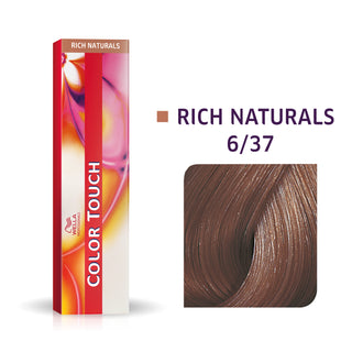 Wella Professionals Color Touch Ammonia-Free 6/37 Dark Blonde Golden Chestnut Permanent Hair Dye