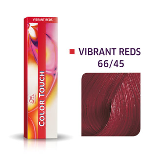 Wella Professionals Color Touch Ammonia-Free 66/45 Dark Intense Red Mahogany Blonde Permanent Hair Dye