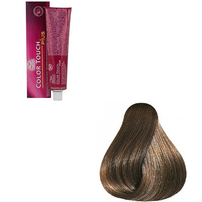 Wella Professionals Color Touch Plus Ammonia-Free 66/07 Dark Blonde Natural Intense Chestnut Permanent Hair Dye