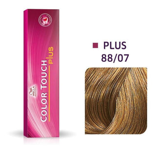 Wella Professionals Color Touch Plus Ammonia-Free 88/07 Light Blonde Natural Intense Chestnut Permanent Hair Dye
