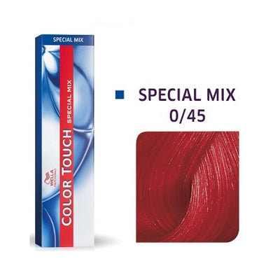 Wella Professionals Color Touch Special Mix Ammonia-Free 0/45 Red Mahogany Permanent Hair Dye