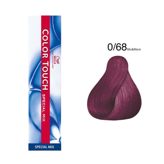 Wella Professionals Color Touch Special Mix Ammonia-Free 0/68 Violet Blue Permanent Hair Dye