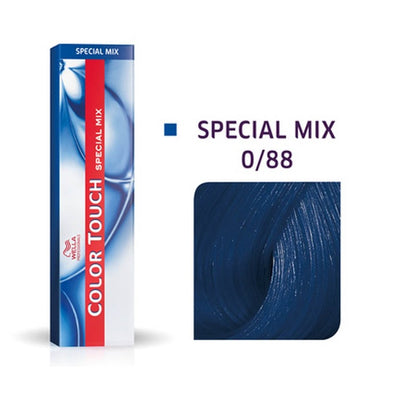 Wella Professionals Color Touch Special Mix Ammonia-Free 0/88 Blue Intense Permanent Hair Dye