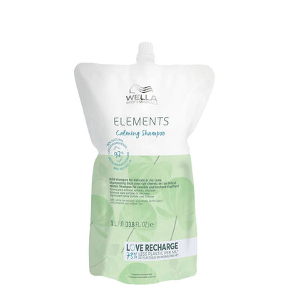 Wella Professionals Elements Calming Hair Shampoo For Calming Refill