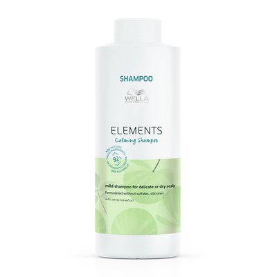 Wella Professionals Elements Calming Silicone Free Hair Shampoo For Calming