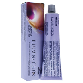 Wella Professionals Illumina Color 7/43 Medium Blonde Golden Red Permanent Hair Dye