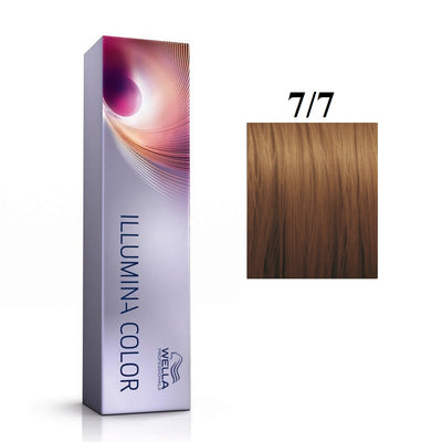 Wella Professionals Illumina Color 7/7 Medium Brown Blonde Permanent Hair Dye