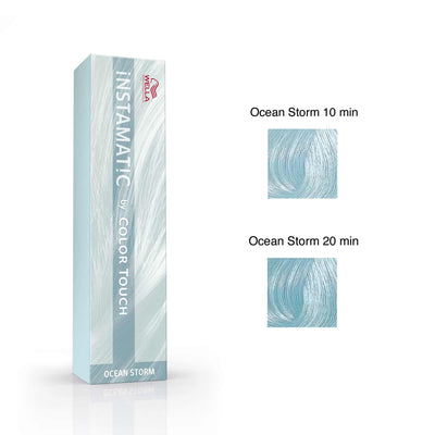 Wella Professionals Instamatic By Color Touch Ammonia-Free Demi-Permanent Hair Dye Ocean Storm Permanent Hair Dye