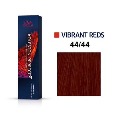 Wella Professionals Koleston Perfect Me+ 44/44 Medium Intense Red Brown Permanent Hair Dye