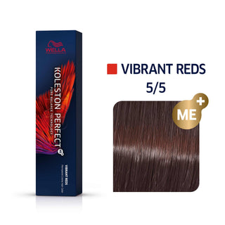 Wella Professionals Koleston Perfect Me+ 5/5 Light Brown Red Violet Permanent Hair Dye