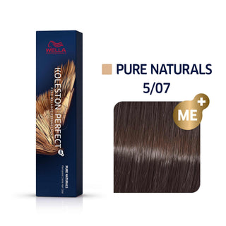 Wella Professionals Koleston Perfect Me+ 5/07 Light Chestnut Natural Brown Permanent Hair Dye