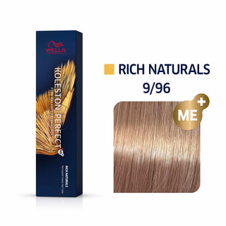 Wella Professionals Koleston Perfect Me+ 8/74 Light Blond Chestnut Red Permanent Hair Dye