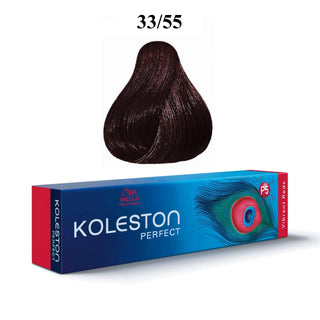 Wella Professionals Koleston Perfect 33/55 Dark Chestnut Intense Mahogany Permanent Hair Dye