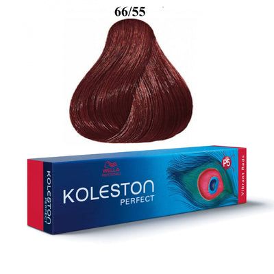 Wella Professionals Koleston Perfect 66/55 Intense Dark Blonde Mahon Permanent Hair Dye