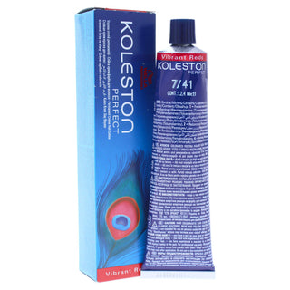 Wella Professionals Koleston Perfect 7/41 Medium Red Ash Blonde Permanent Hair Dye